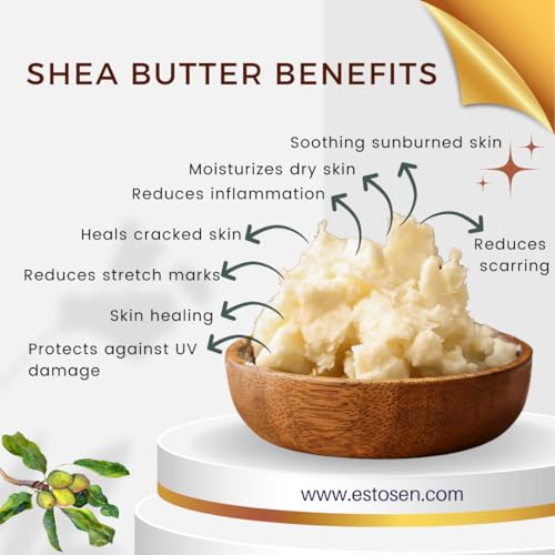 Estosen Menthol Shea Butter Premium Hand made Soap - 100% organic - Shea Butter - Peppermint oil - Veg Glycerin - Cold Pressed Coconut oil -100% Paraben - Free -Sulphate Free - No Synthetic Colours(FROM INDIA)JEZ - View 5 of 7