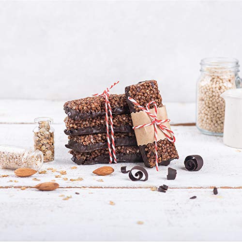 EAT Anytime Gluten Free Ragi Millet Granola Energy Healthy Snack Bars Loaded with Calcium, 300 g (12 x 25g) (FROM DUBAI)SAM - View 5 of 6