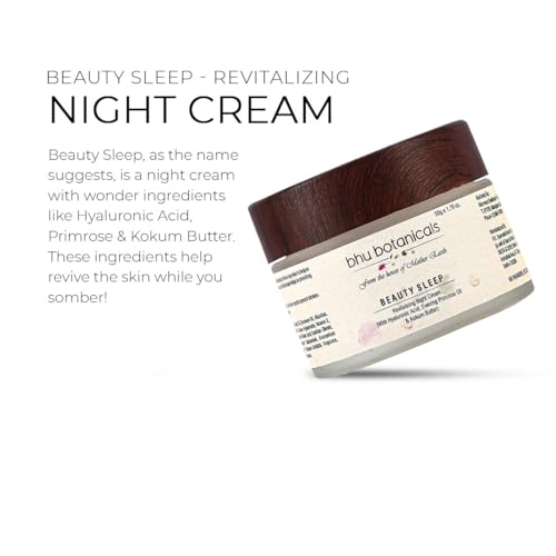 Bhu Botanicals Beauty Sleep - Revitalizing Night Cream - 50g (FROM INDIA) NUSS - View 3 of 5