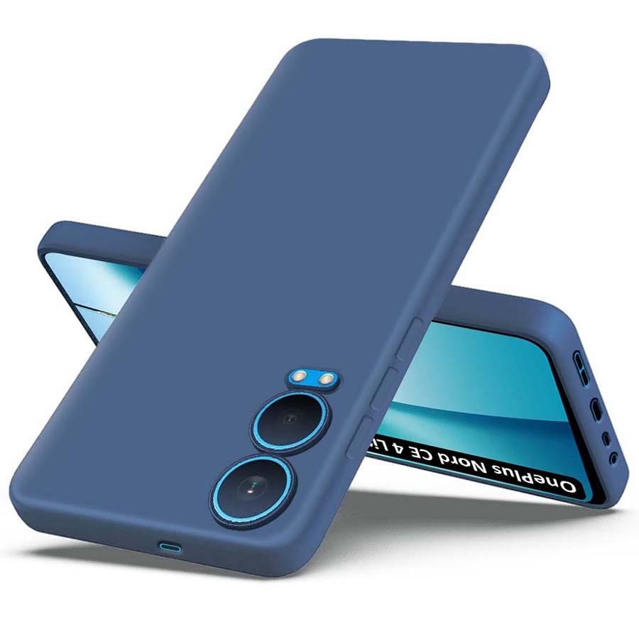 Fashionury Back Cover for OnePlus Nord CE 4 Lite 5G | Camera Bump Protection | Matte Soft Silicon Flexible | All Side Shock Proof Rubberised Back Case Cover for OnePlus Nord CE 4 Lite 5G (Blue) (FROM INDIA FAAZ) - Shop at Colombo Mall