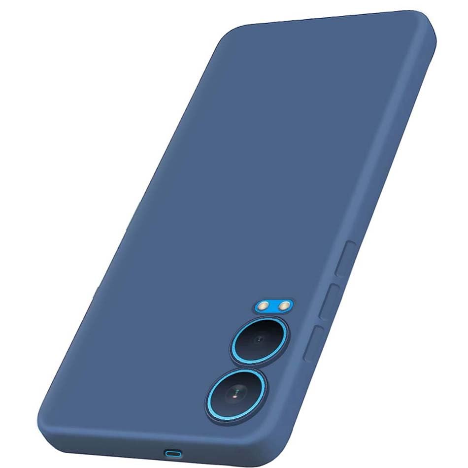 Fashionury Back Cover for OnePlus Nord CE 4 Lite 5G | Camera Bump Protection | Matte Soft Silicon Flexible | All Side Shock Proof Rubberised Back Case Cover for OnePlus Nord CE 4 Lite 5G (Blue) (FROM INDIA FAAZ) - View 2 of 6