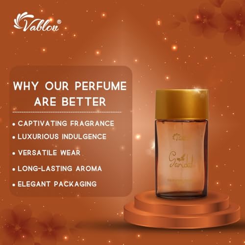 Vablon Sandalwood Eau de Parfum Spray for Men, 100 ml(FROM INDIA)NUZ - View 3 of 4
