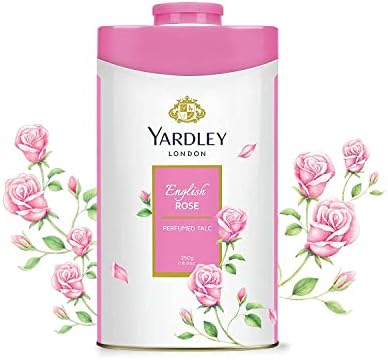 Yardley English Rose Perfumed Talcum Body Powder, All Day Fragrance, Soft And Feminine Freshness- 250 Gm - Shop at Colombo Mall