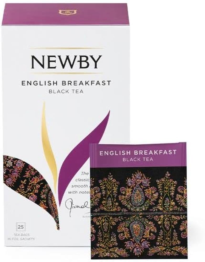 NEWBY English Breakfast Black Tea. (50g)  25 Tea Bags. - Shop at Colombo Mall