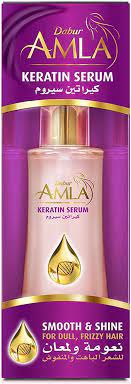 Dabur Amla Smooth & Shine Keratin Serum | Anti Frizz, Repair Treatment, Heat Protectant Formula | For Shine & Glossy Hair - 50 ml - View 3 of 4
