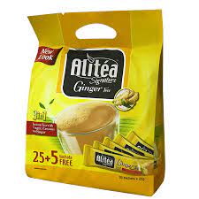 Alitéa Signature Ginger Tea Pouch 20G (25 + 5 Free Sticks) - Promo Pack ( 30 * 20g = 600 ) - Shop at Colombo Mall
