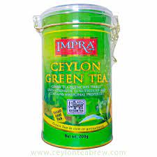 Impra Ceylon Pure Green tea Small Leaves 220g - Shop at Colombo Mall