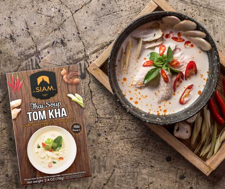 Siam Thai Soup Tom Kha with Galangal & Lemongrass Mild (70g) - View 4 of 4