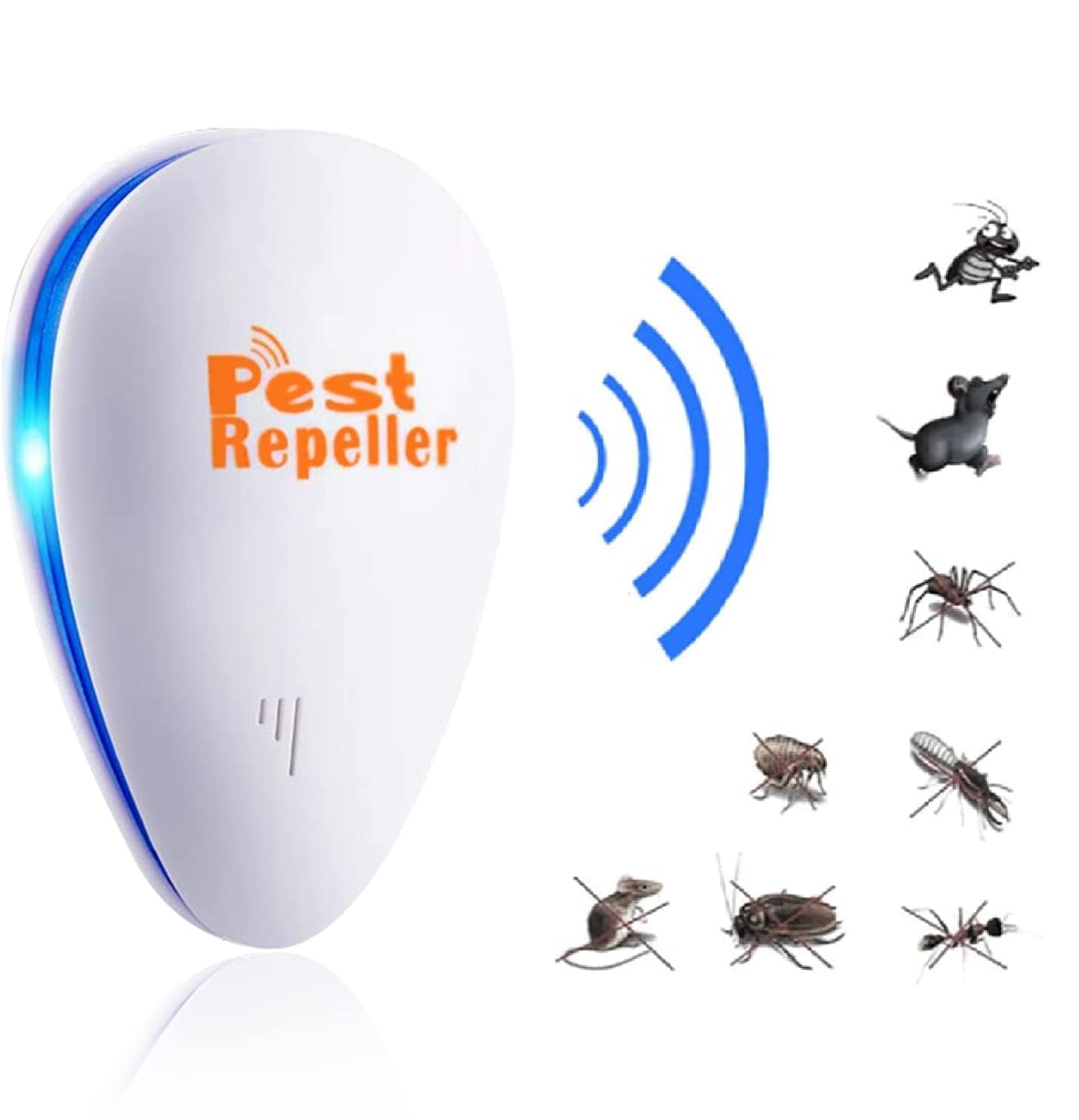 Portible Ultrasonic Pest Repellent Device for Office, Home, and Outdoor Activity | Most Useful Product for Avoiding any Type of Rate, Cockroach, Mosquito, and other Insect. - View 2 of 2