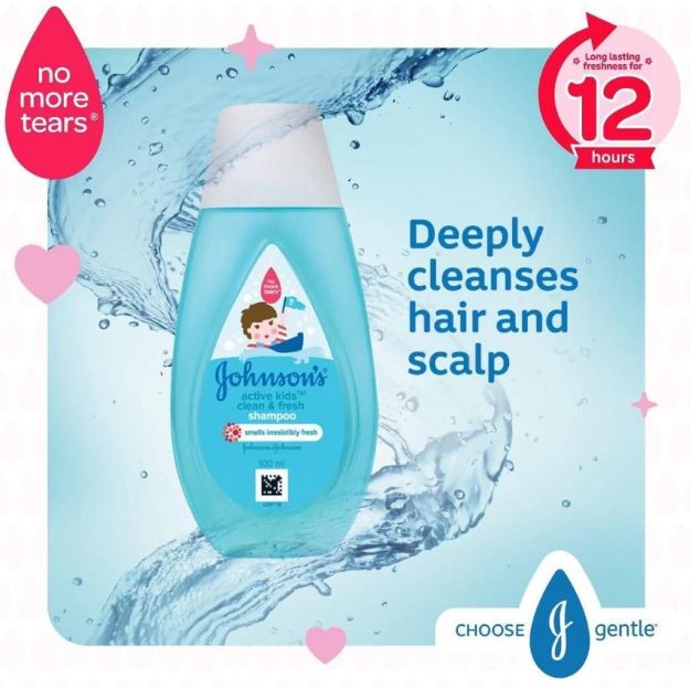 Johnson’s Active Kids Clean & Fresh Shampoo 100 ml - Shop at Colombo Mall
