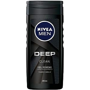 Nivea Men Deep Clean Shower Gel. Body, Face & Hair. (250ml) - Shop at Colombo Mall