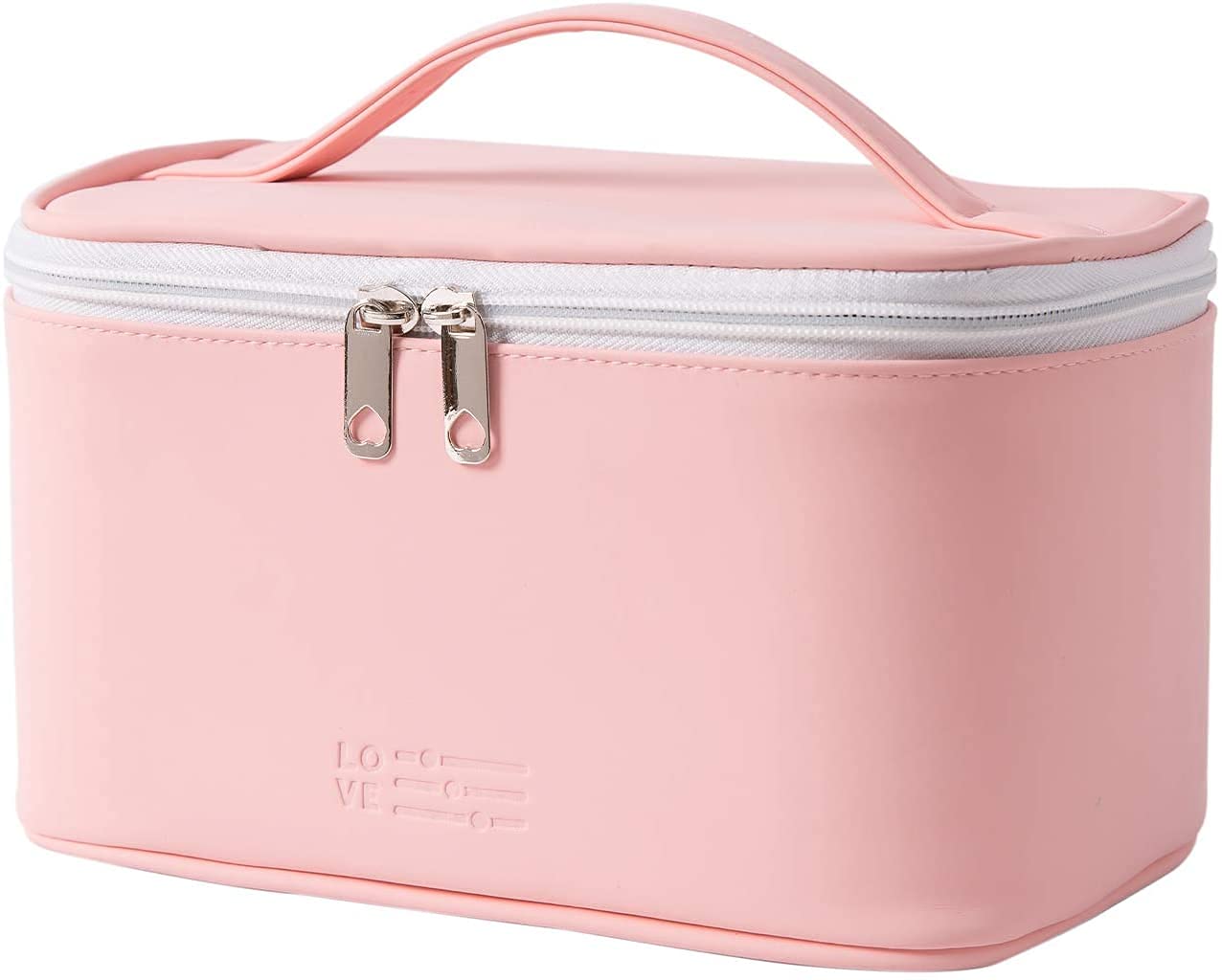 FLYNGO Solid 14 Cms Cosmetic Pouch(M_Light Pink) - Shop at Colombo Mall