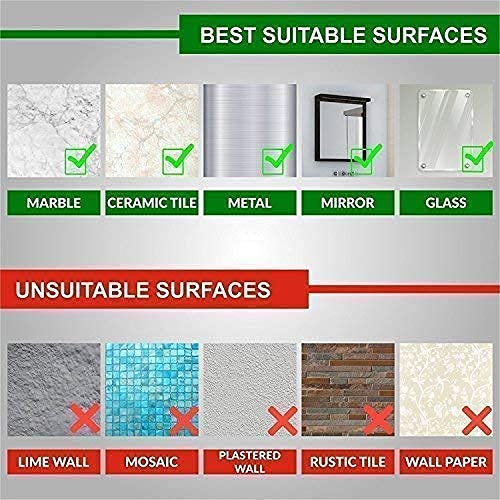 GarLeaf (2 Pcs) Wall Mounted Self Draining Soap Dish Holder Case - Hanging Waterproof soap Box Storage Rack with Self Adhesive Sticker for Bathroom, Kitchen, Bathtub, Washbasins, plastic - View 2 of 2