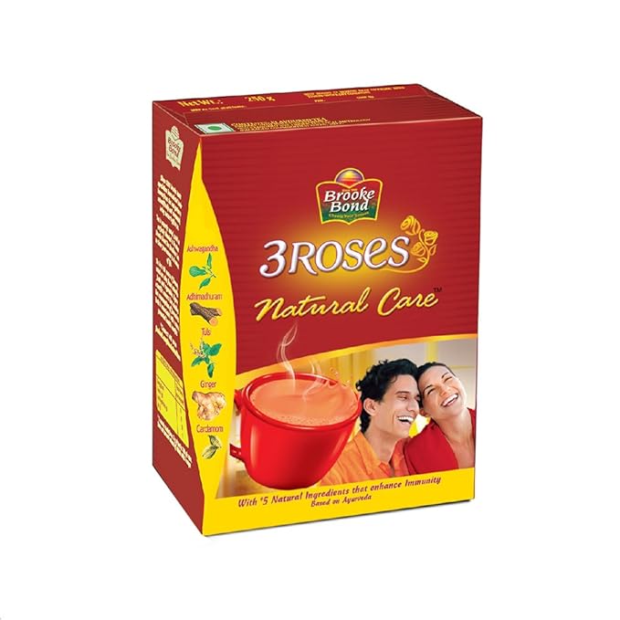 Brooke Bond 3 Roses Natural Care Tea Leaf (100g) - View 2 of 5