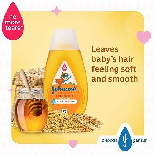 Johnson's active kids soft & smooth shampoo for soft & smooth hair (100ml) - View 3 of 4