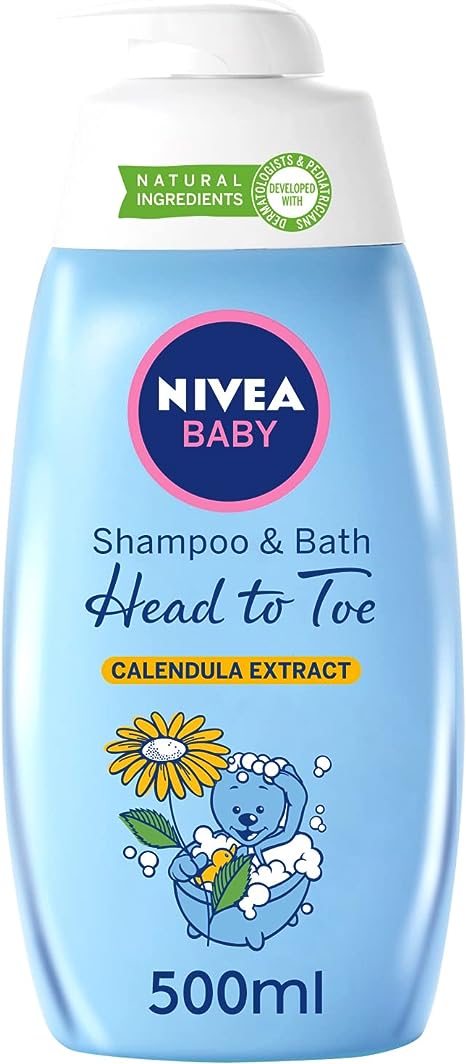 NIVEA BABY Shampoo & Bath Head to Toe Calendula Extract (200ml) - Shop at Colombo Mall