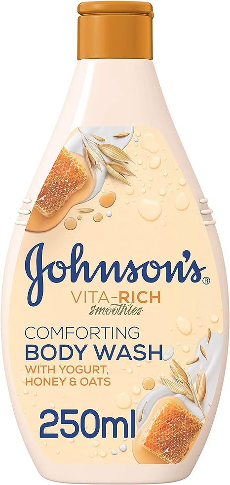 Johnson's Vita-Rich Smoothies Comforting Body Wash With Yogurt Honey & Oats. (250ml) - View 2 of 5