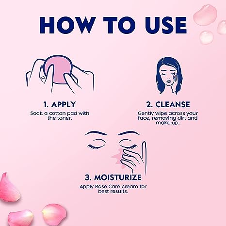 NIVEA Rose Care Face Hydrating Toner with Organic Rose Water all Skin Types Even Sensitive. (200ml) - View 4 of 4