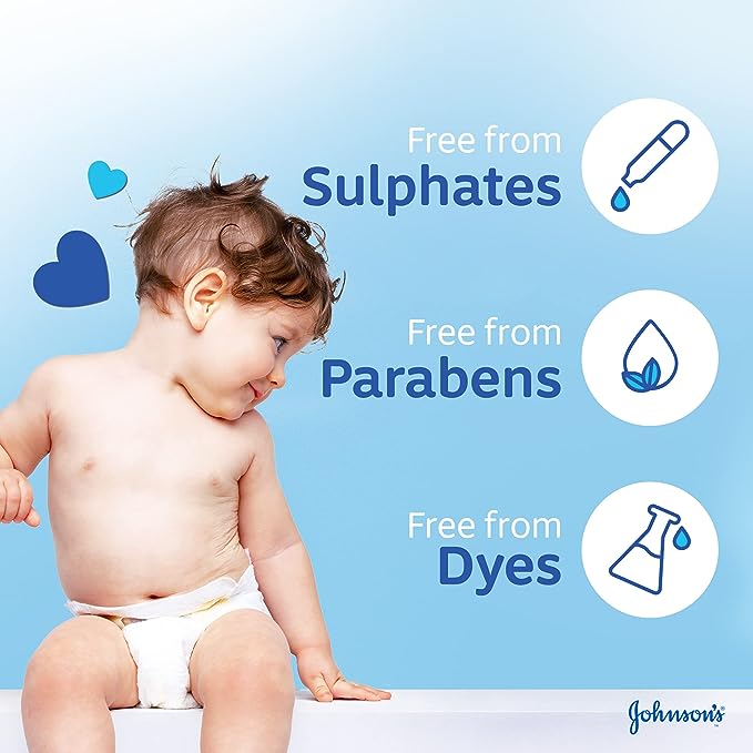 Johnson's baby bath Our Mildest Formula to Gently Cleanse Delicate Skin free from parabens, alcohol & dyes (200ml) - View 5 of 5