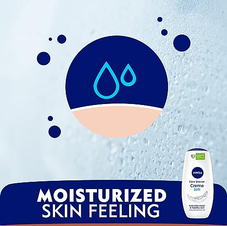 NIVEA Body Wash Creme Soft naturally clean & healthy skin natural almound oil. (250ml) - View 4 of 5