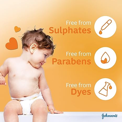 Johnson's baby shampoo as gentle to eyes as pure water (200ml) - View 3 of 4