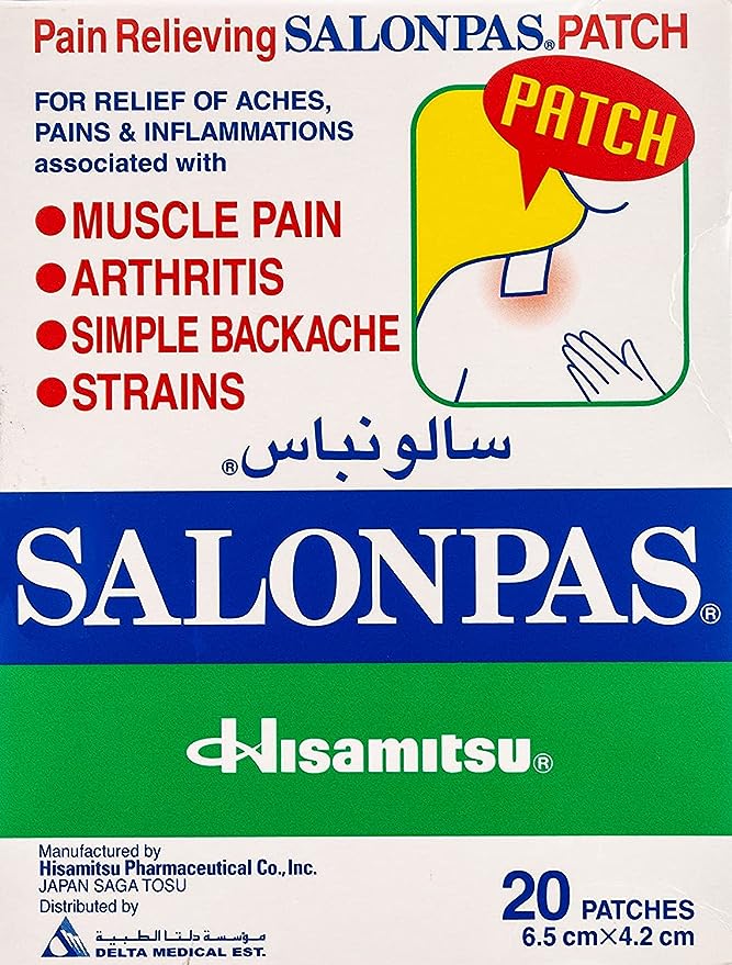 Salonpas Pain Relief Patch - 20 Patches - View 2 of 3