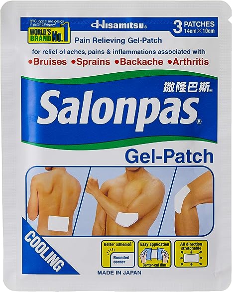 Salonpas Gel-Patch Cooling 3 Patch - Shop at Colombo Mall