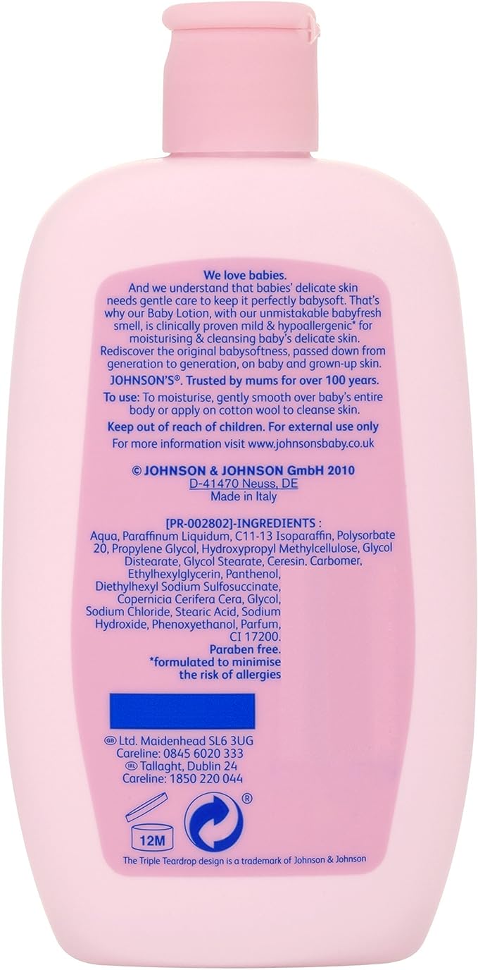 Johnson's baby lotion the original babysoftness (300ml) - View 4 of 4