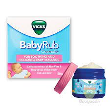 VICKS BabyRub Moisturising & Soothing Baby Care. (50g) - View 2 of 4