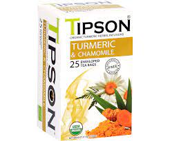 Tipson Organic Turmeric & Chamomile Net Wt. 37.5g   (25 Bags) - Related product
