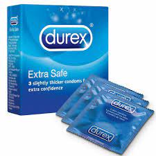 Durex Extra Safe Sex Condom (3 Pcs) - View 2 of 3
