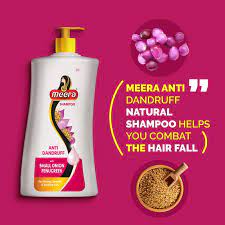 Meera Shampoo Anti Dandruff with Small Onion Fenugreek. (340ml) - View 3 of 4