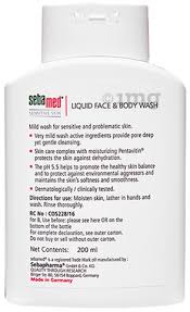 Sebamed® Sensitive Skin Liquid Face & Body Wash (200ml) - View 4 of 4