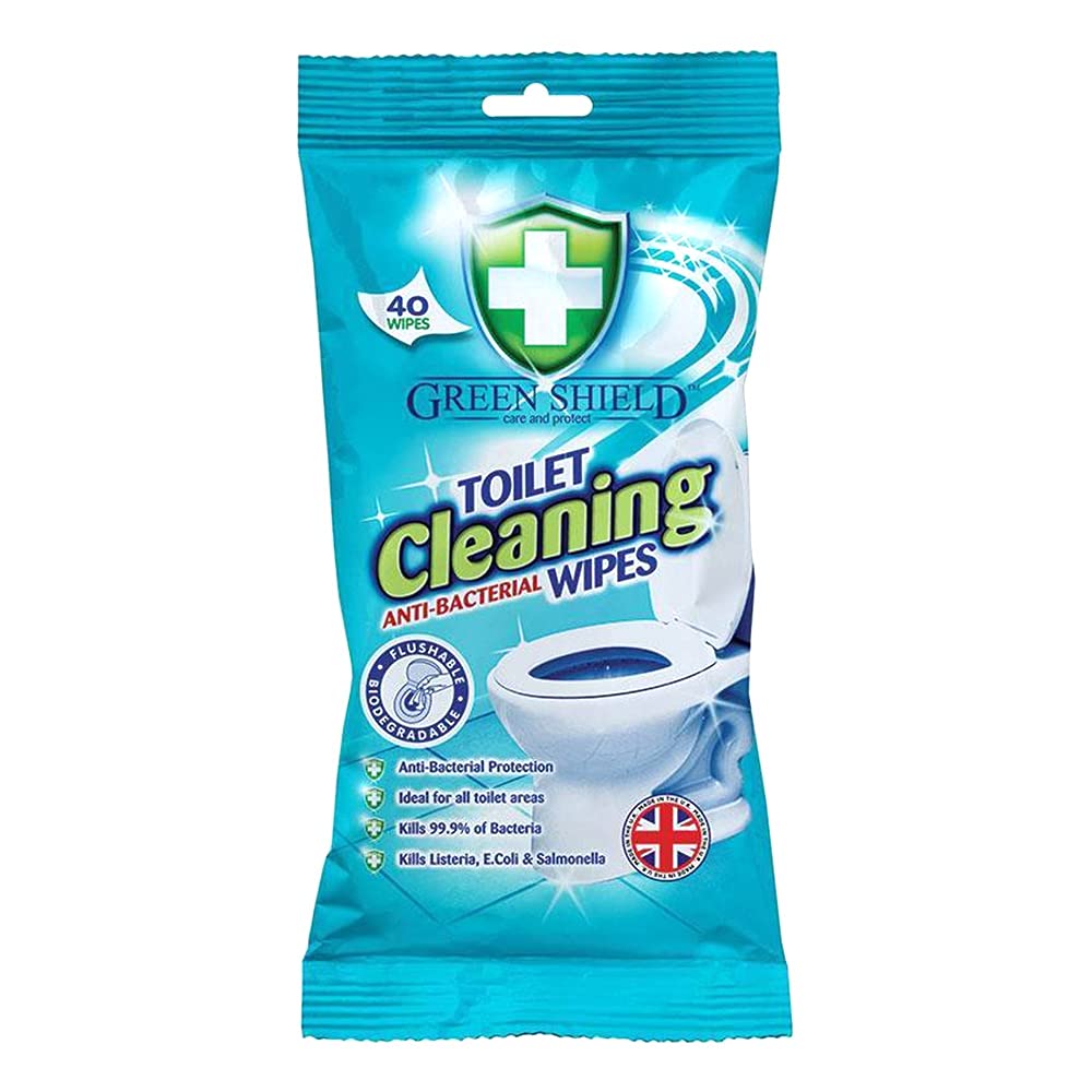 Greenshield Toilet Cleaning 40 Wipes - Shop at Colombo Mall