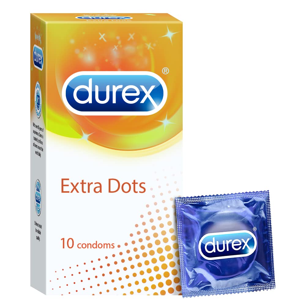 Durex Extra Dotted Condoms for Men - 10 Count - Related product
