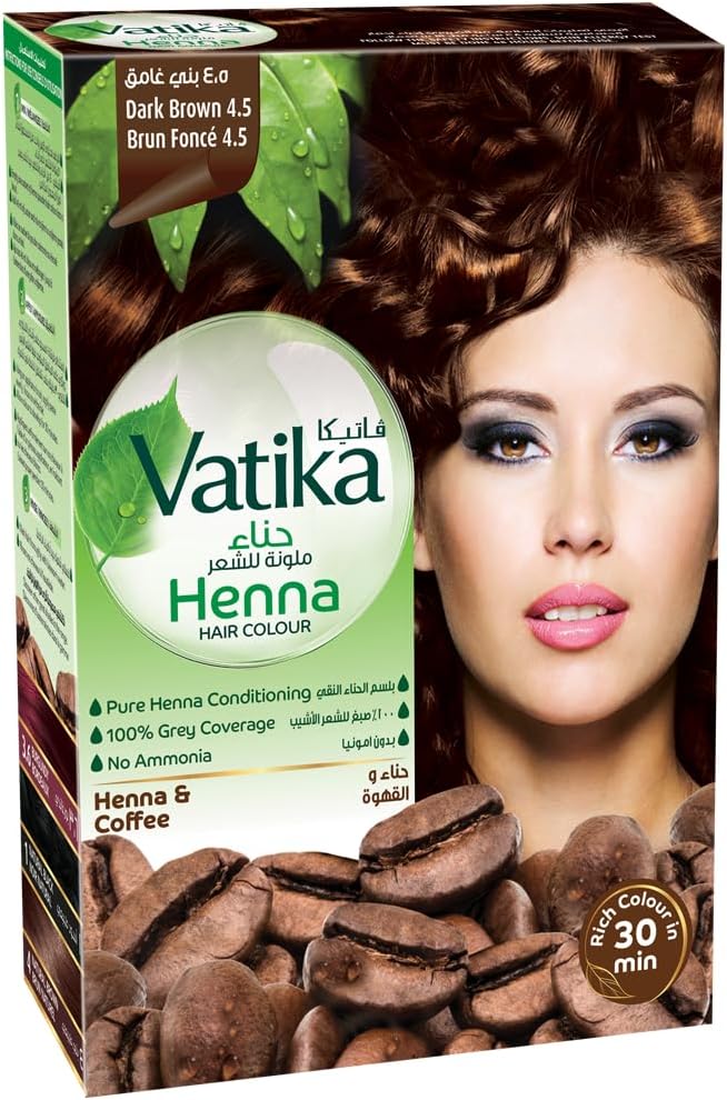 Dabur Vatika Henna Hair Color - Dark Brown, 6 X 10g - Related product