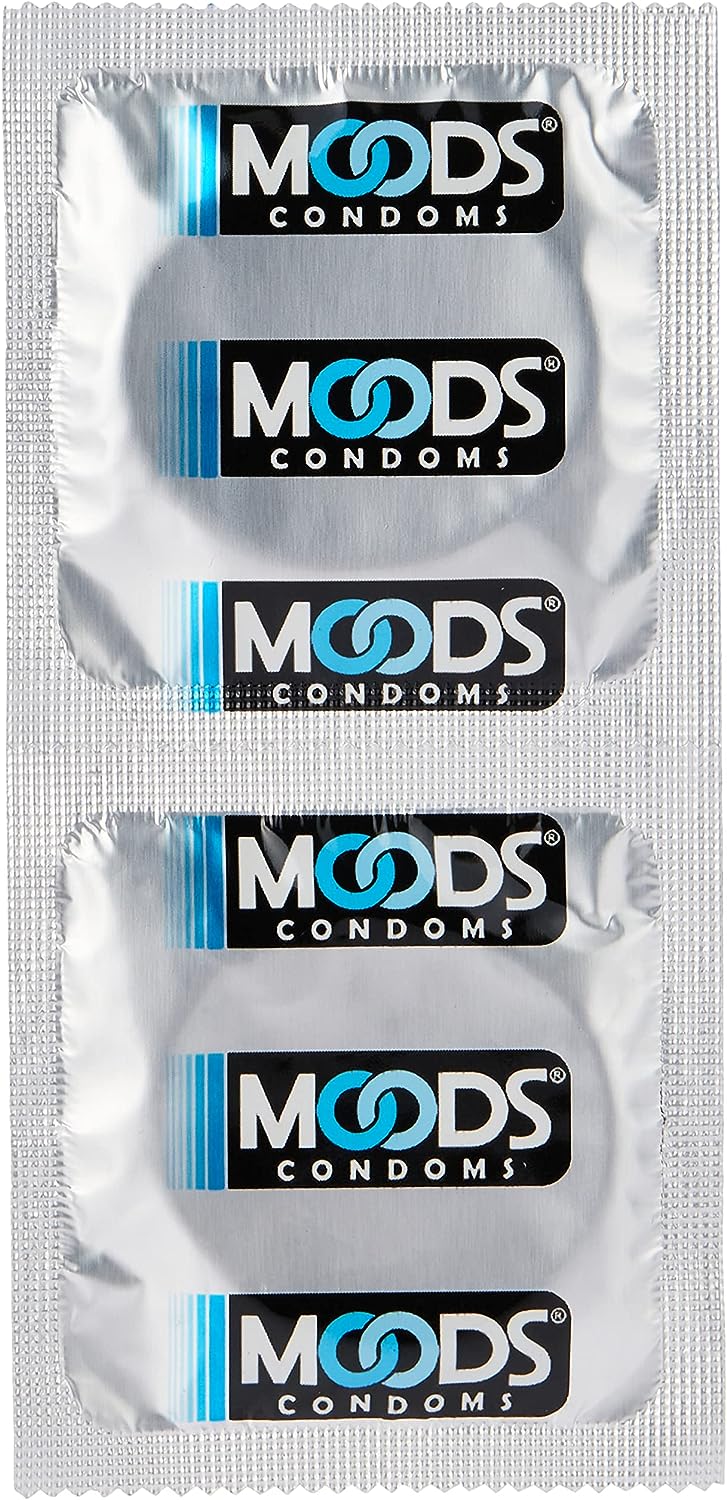 Moods Ribbed Condoms, 12 Pieces - View 3 of 3