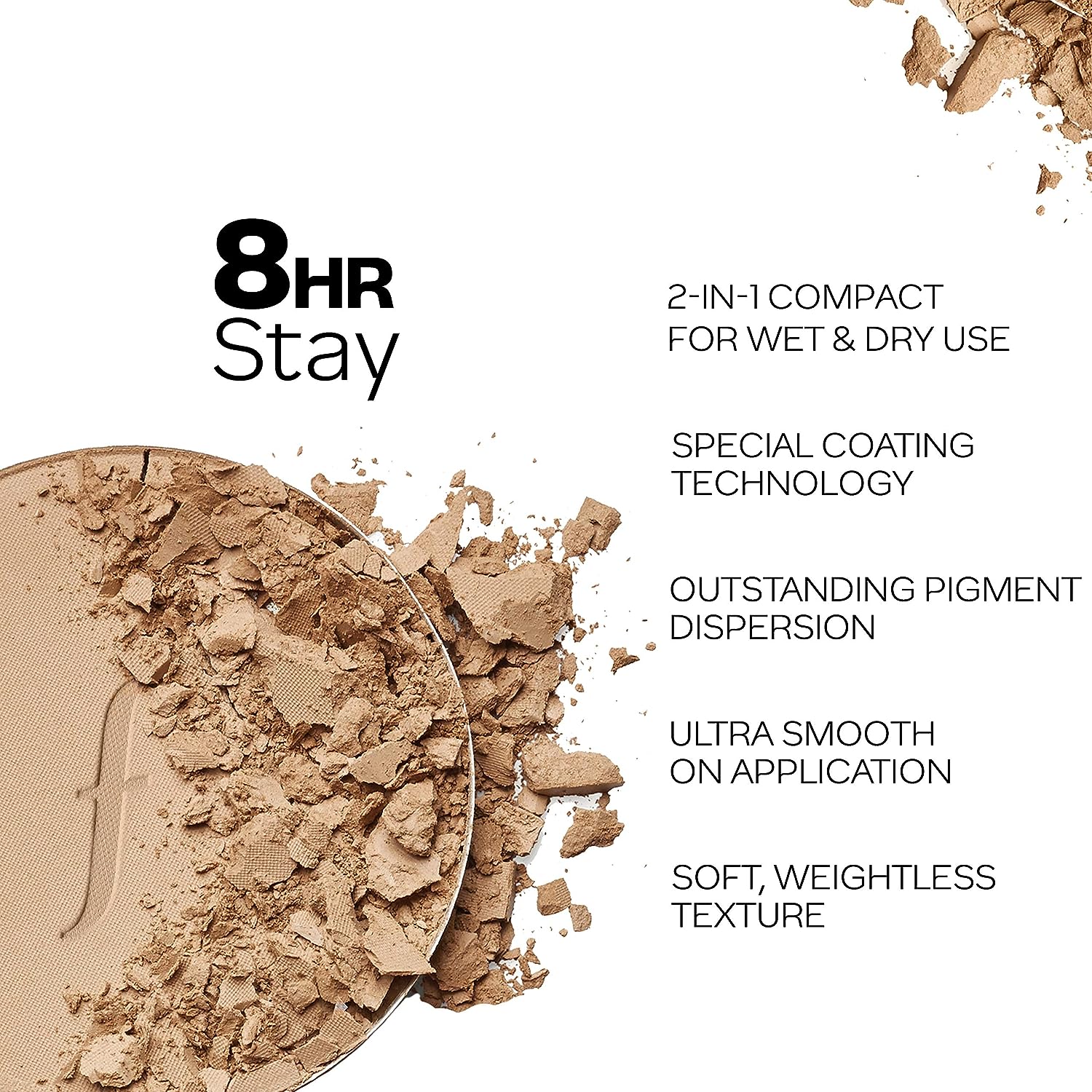 Faces Canada Ultime Pro HD Matte Brilliance Pressed Powder Total Beige 03 8g - View 2 of 3