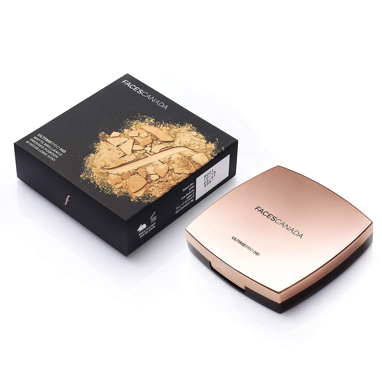 Faces Canada Ultime Pro HD Matte Brilliance Pressed Powder Total Beige 03 8g - View 3 of 3