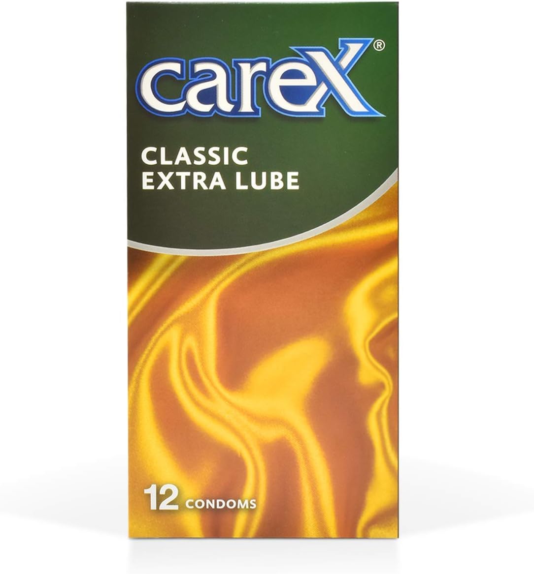 Carex Classic Extra Lube Condoms, Natural - 12 Pcs - Related product
