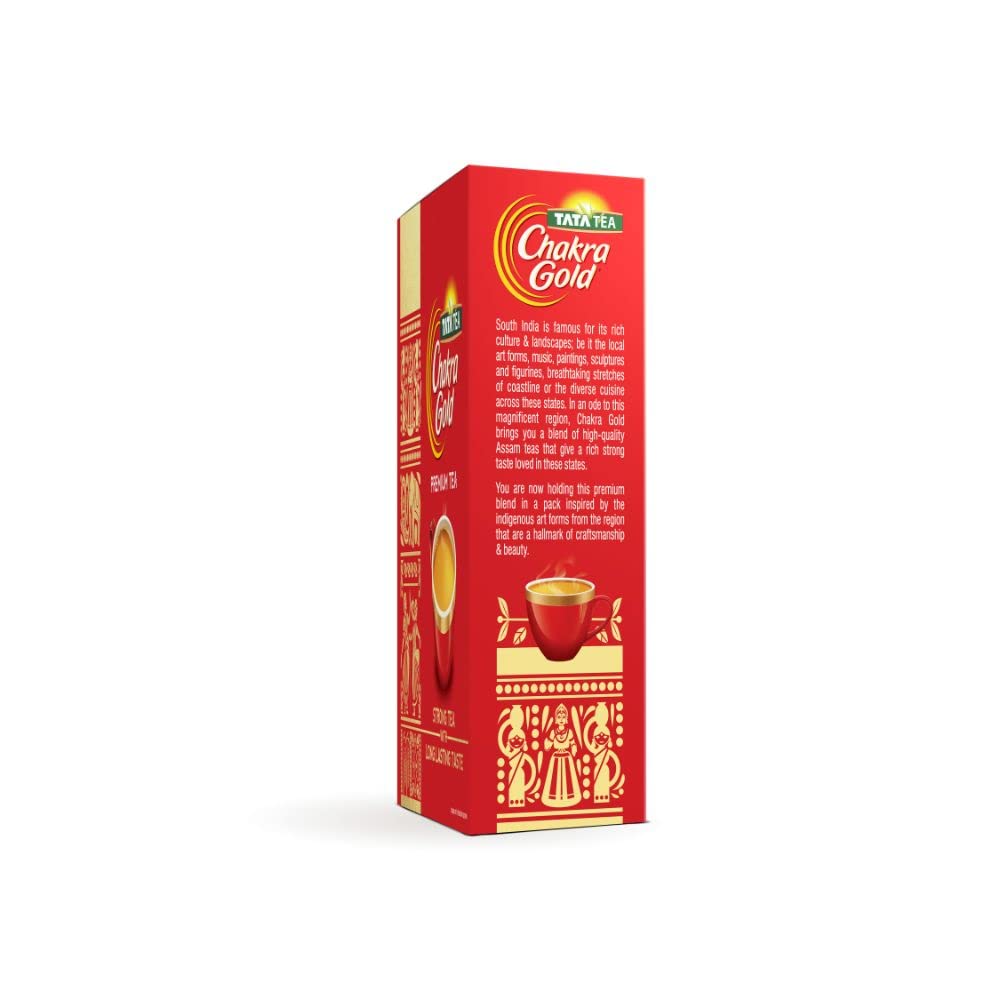 Tata Tea Chakra Gold Dust Tea | Strong Tea with Long Lasting Taste |Black Tea | 500g - View 3 of 3