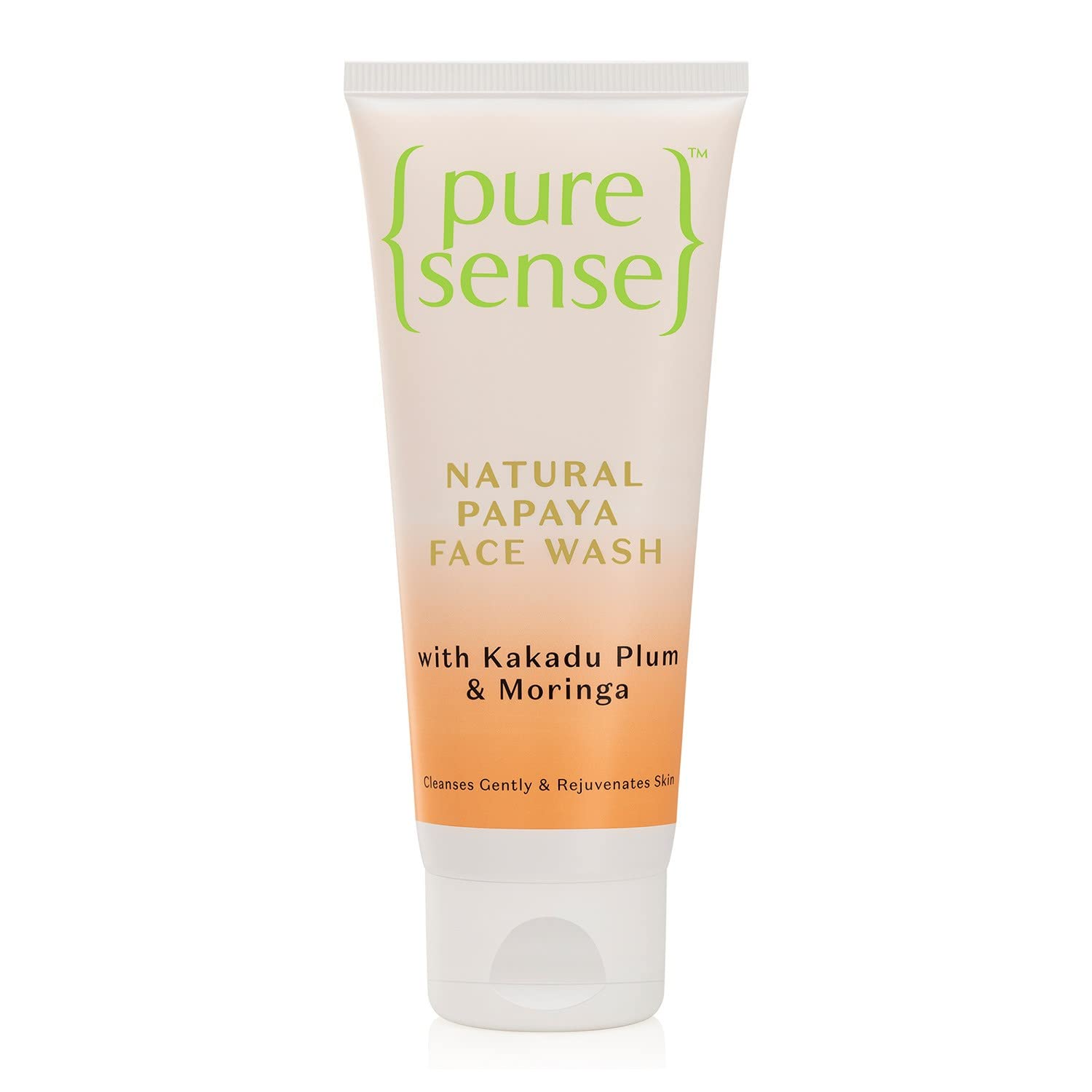 PureSense Natural Papaya Face Wash with Kakadu Plum & Moringa for Gentle Cleansing & Rejuvenates Skin | for Men & Women | All Skin types | From the makers of Parachute Advansed | 100g - Shop at Colombo Mall