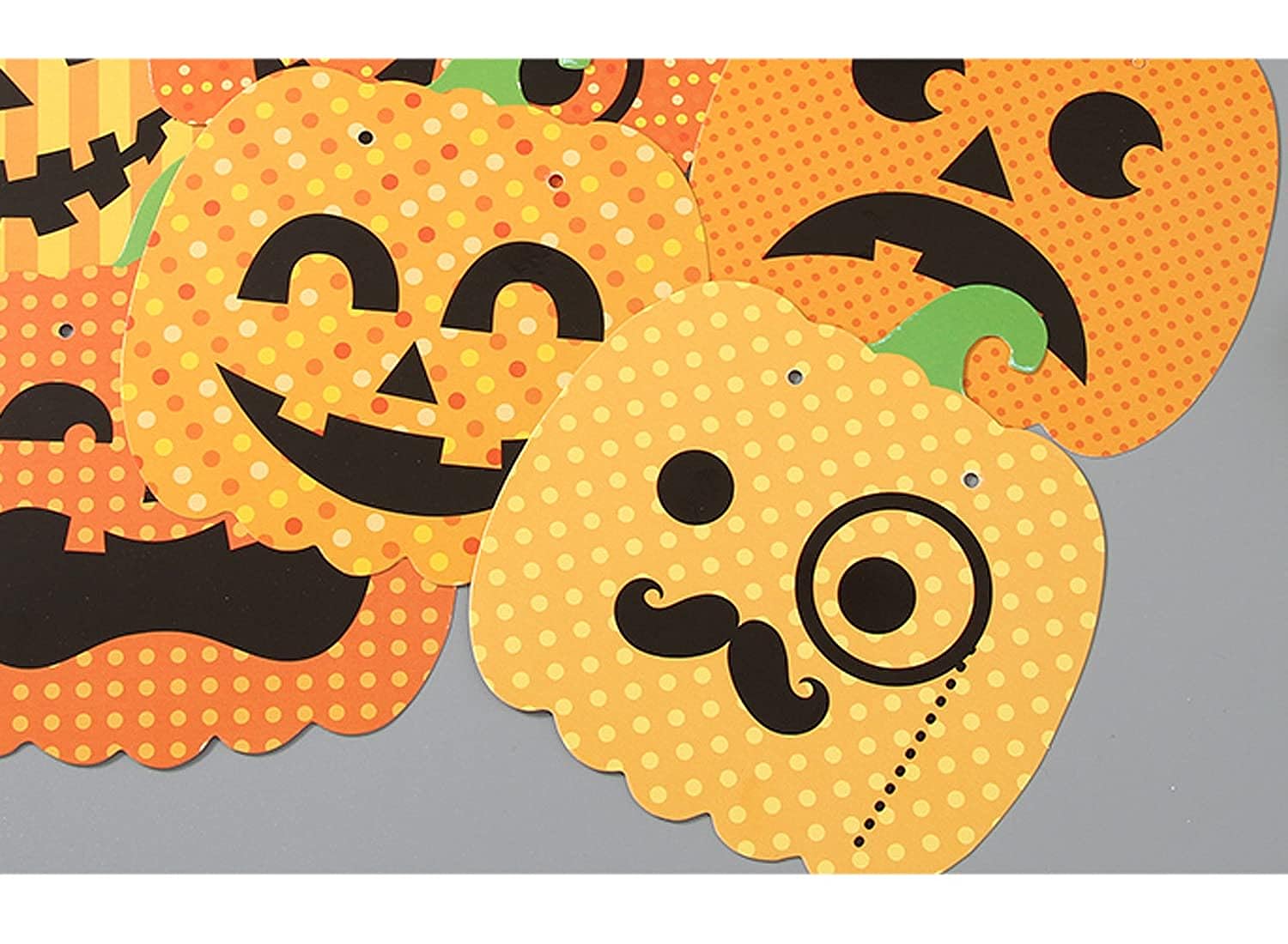 XIMI VOGUE Halloween Diy Pumpkin Hanging Decoration Set (Yellow) - View 2 of 3