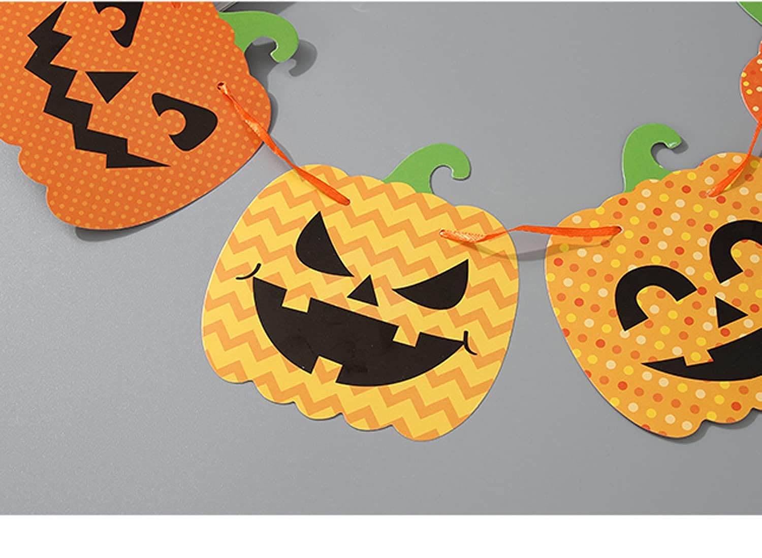XIMI VOGUE Halloween Diy Pumpkin Hanging Decoration Set (Yellow) - View 3 of 3