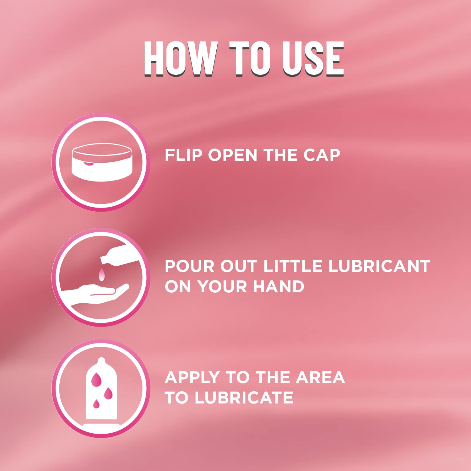 KAMA SUTRA Lube Strawberry Personal Lubricant for Men & Women - 50 ml | Water based lube | Compatible with condoms | Easy to wash off | Convenient for use - View 3 of 4