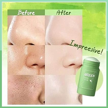Green Mask Stick Green Tea Oil Control Clean Solid Mask (40g) - View 4 of 6