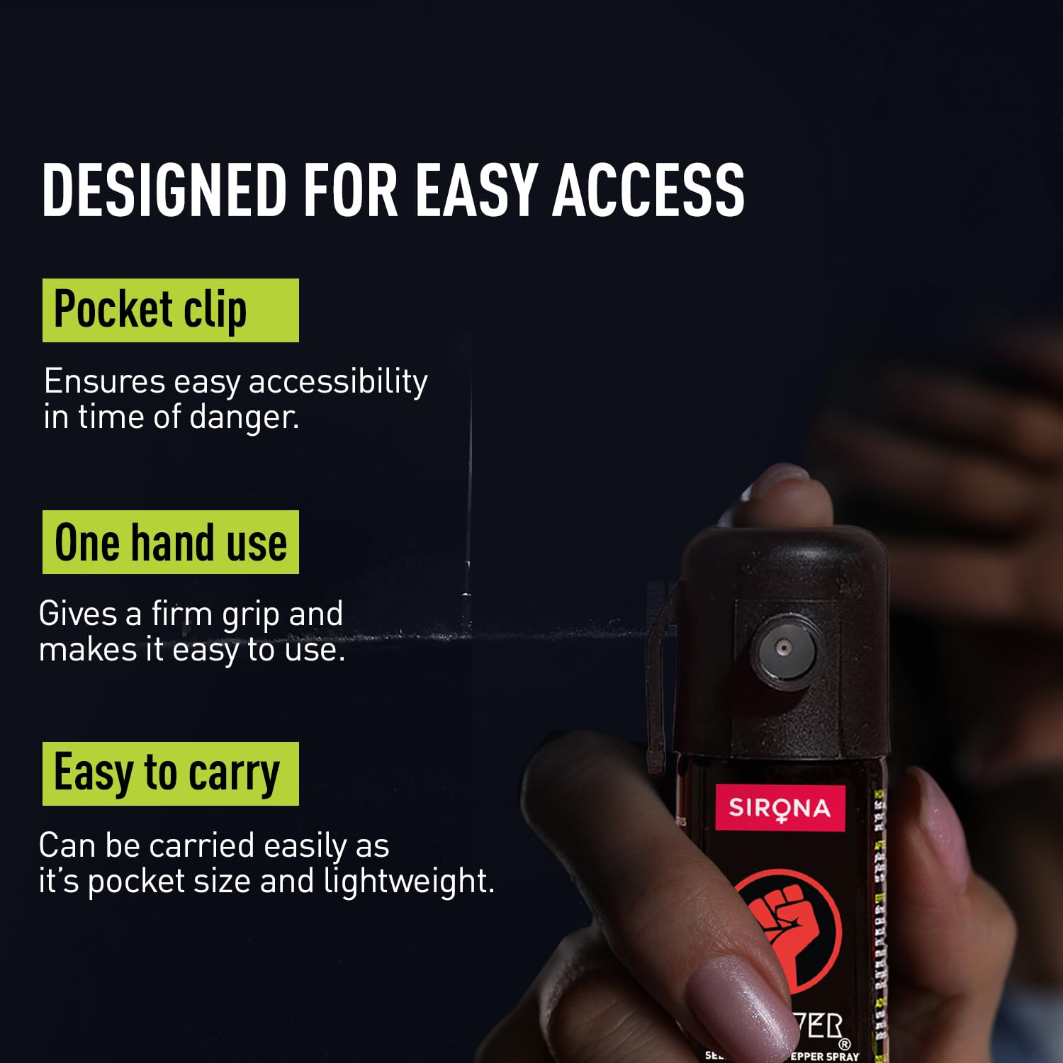 Pepper Spray Gel Base Extra-Strong for Women Safety, Men, Senior Citizen by Devil Will Cry Brand .(55ml, Pack of 1) (Pack of 1) - View 2 of 5