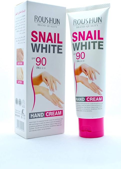 ROUSHUN Snail White SPF 90 Pa+++ Hand Cream (100ml) - View 3 of 4