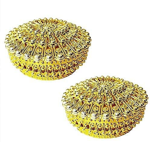Glan Women Shape Jewellery Box Organizer for Storage, Earrings For Perect Gifting Item for Girls and Bridal Golden Set of 2 - Shop at Colombo Mall