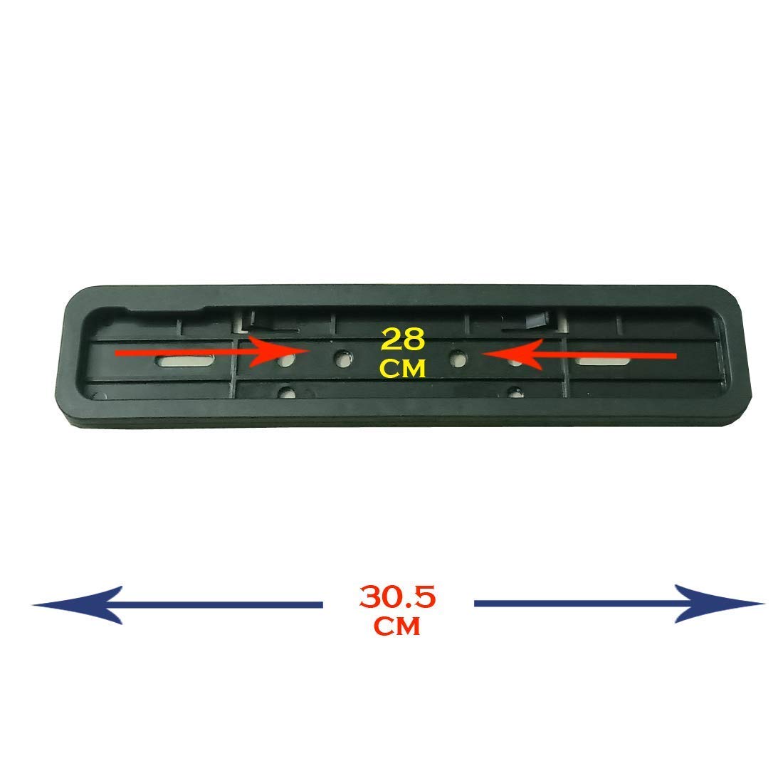 INNOVQARAJ Bike HSRP | IND Number Plate Frame | Cover (Standard Size for All Bikes) - View 3 of 4